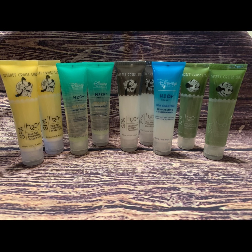 Disney set of shampoo conditioner & lotions